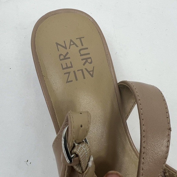 Naturalizer Banks Slingback Slip On Low Heels Sz 7.5 D'Orsay Pointed Toe - Picture 7 of 9